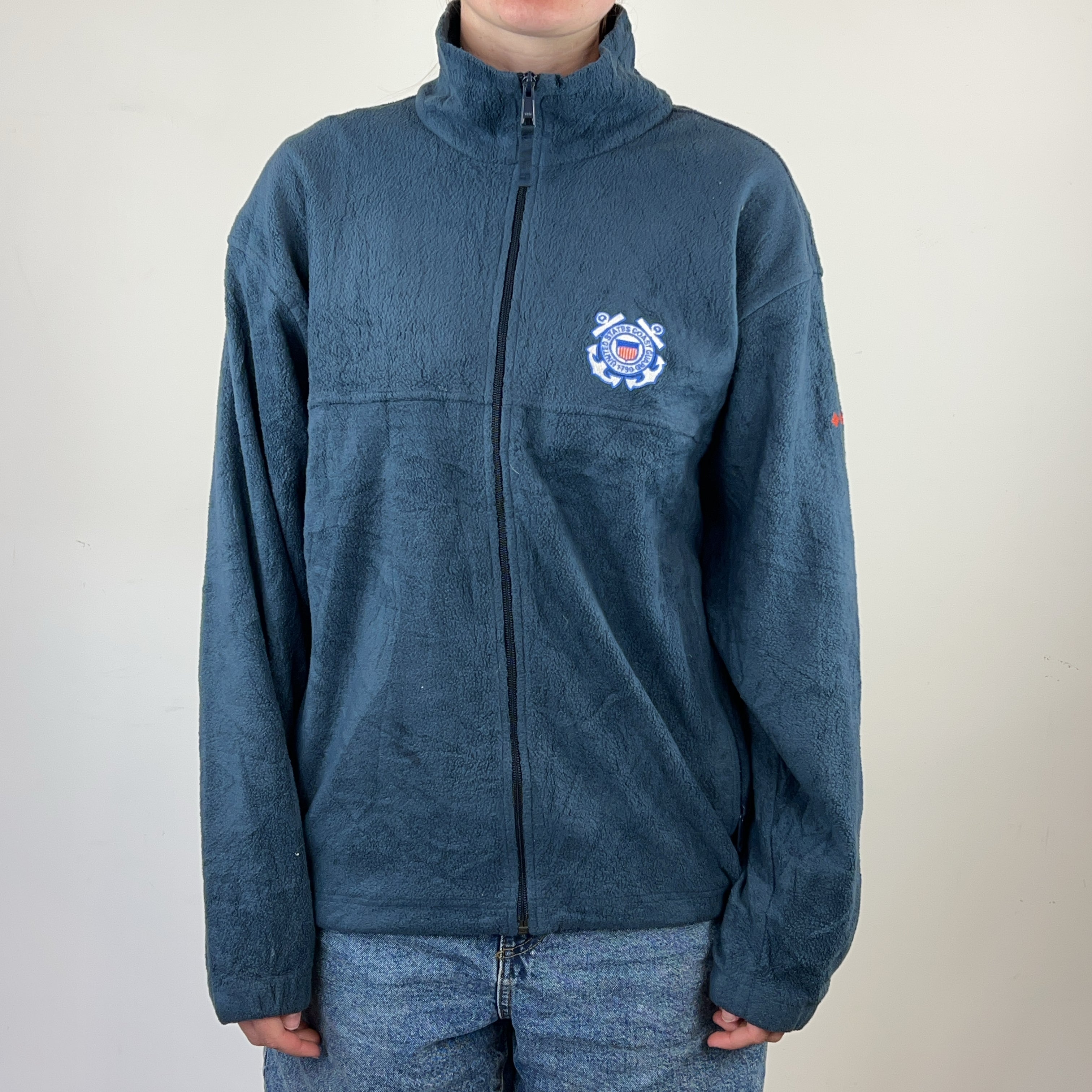 COLUMBIA 'UNITED STATES COAST GUARD' FLEECE - LARGE