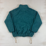 LL BEAN TEAL FLEECE - MEDIUM