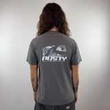 CHARCOAL-GREY RUSTY TEE - MEDIUM