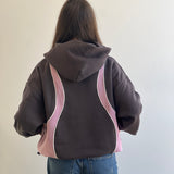 Mellow Panel Hood - Monster Black/Light Mauve