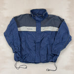 COLUMBIA BLUE & GREY JACKET - 2X LARGE