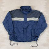 COLUMBIA BLUE & GREY JACKET - 2X LARGE