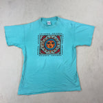 GRAPHIC LIGHT BLUE TEE - LARGE