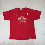 NIKE RED TEE - LARGE