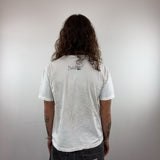 WHITE QUIKSILVER TEE - MEDIUM
