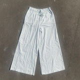 Khrma Jordyn Pants - White/Green Stripe