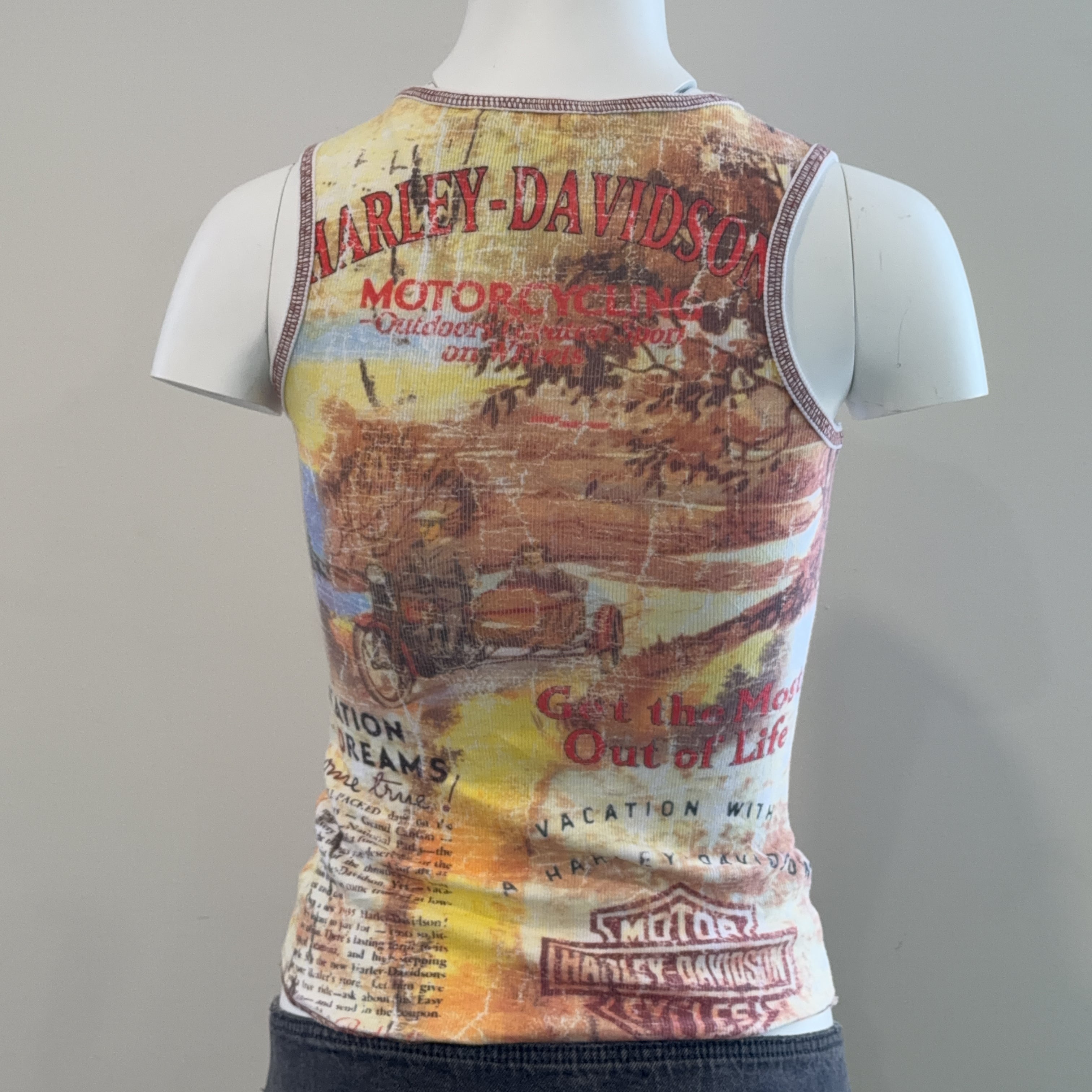 HARLEY-DAVIDSON SINGLET - X SMALL