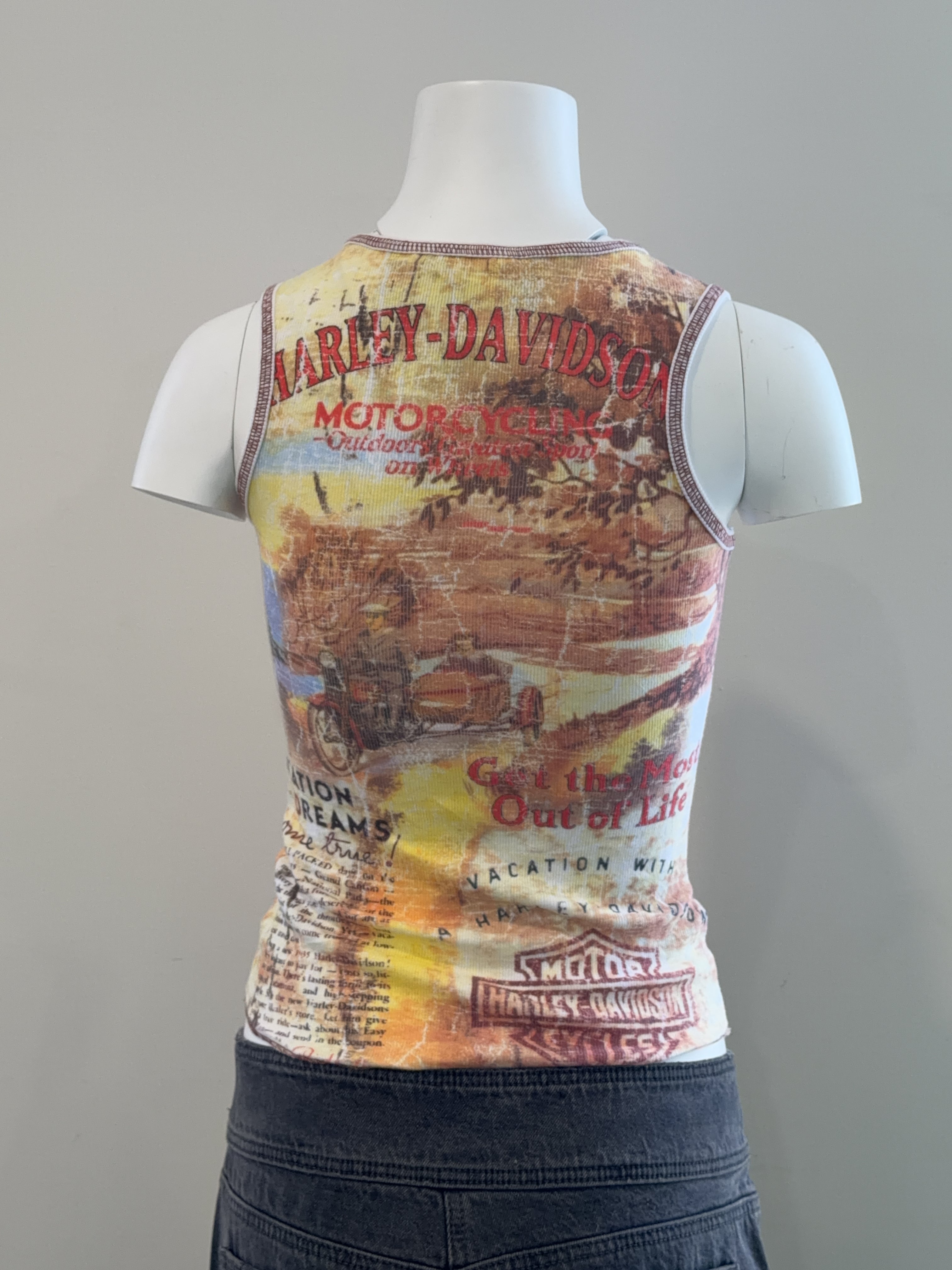HARLEY-DAVIDSON SINGLET - X SMALL