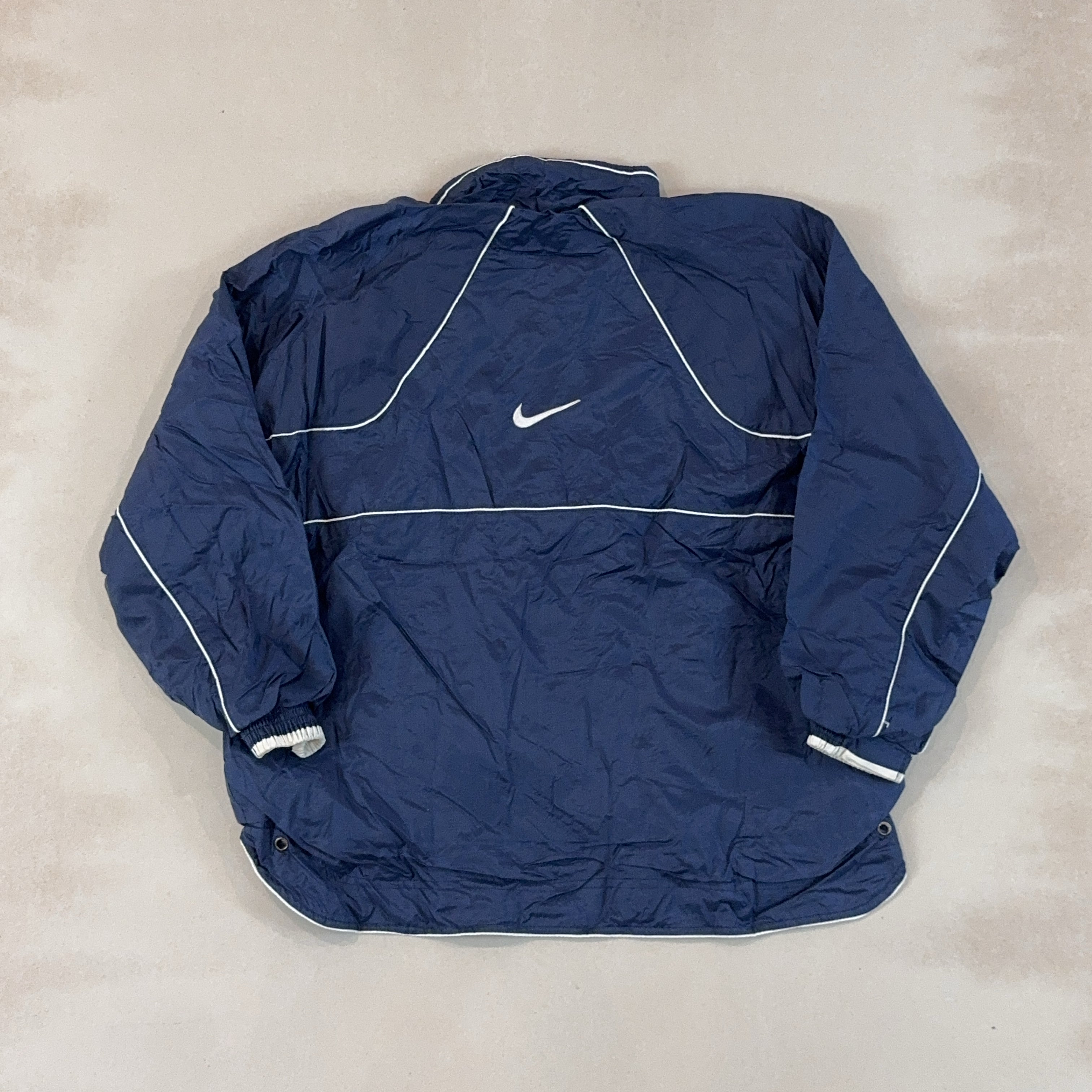 NIKE NAVY JACKET - LARGE