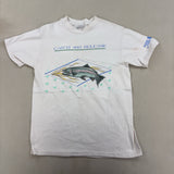 GRAPHIC WHITE TEE - SMALL