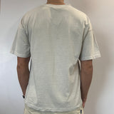 Chopped Maui Tee - Script - Surf Wax White