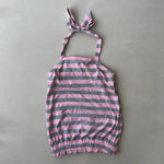 STRIPED TANKINI - MEDIUM
