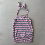 STRIPED TANKINI - MEDIUM