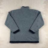 NAUTICA GREY QUARTER ZIP - 2X LARGE