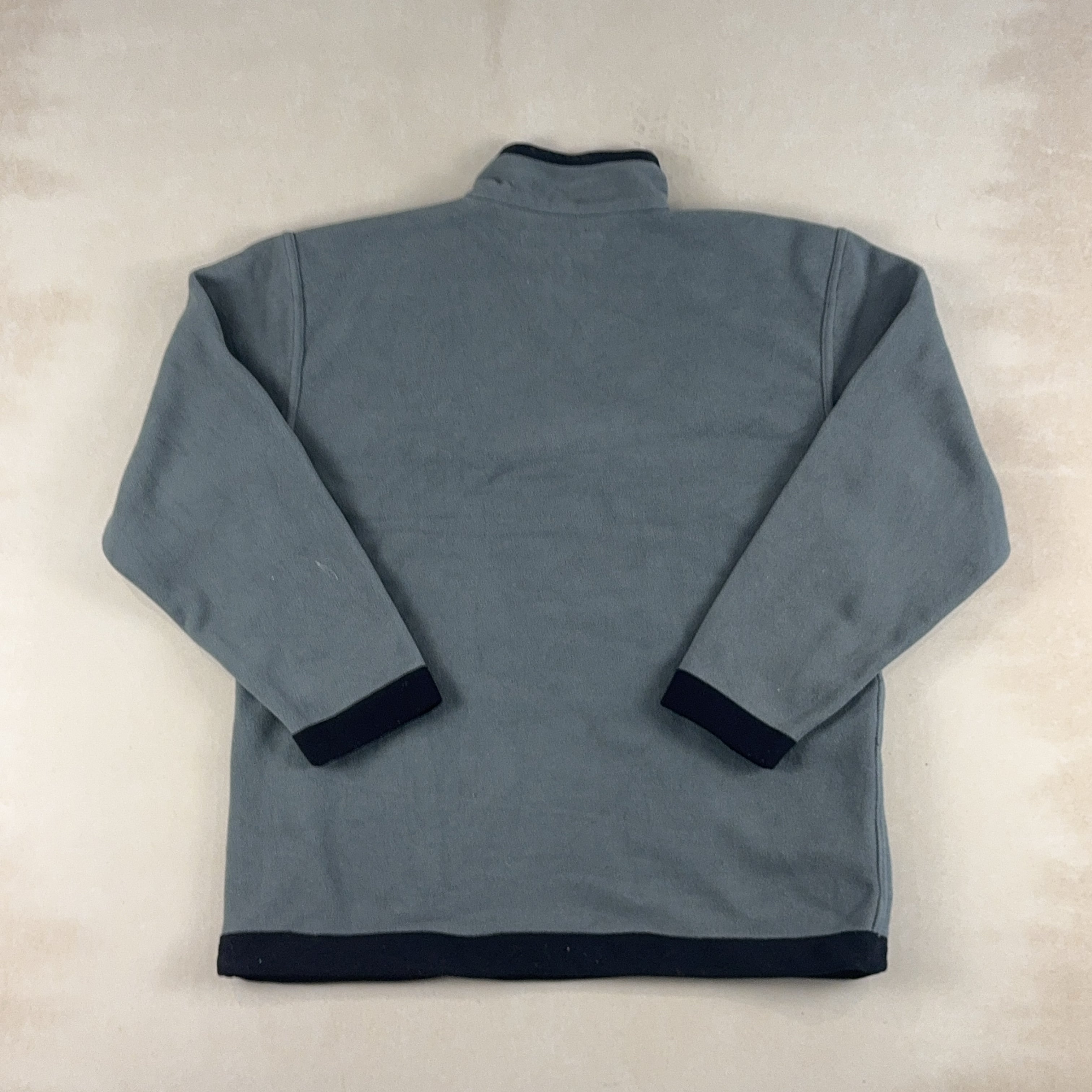 NAUTICA GREY QUARTER ZIP - 2X LARGE