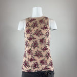 VINTAGE FLORAL TOP - SMALL
