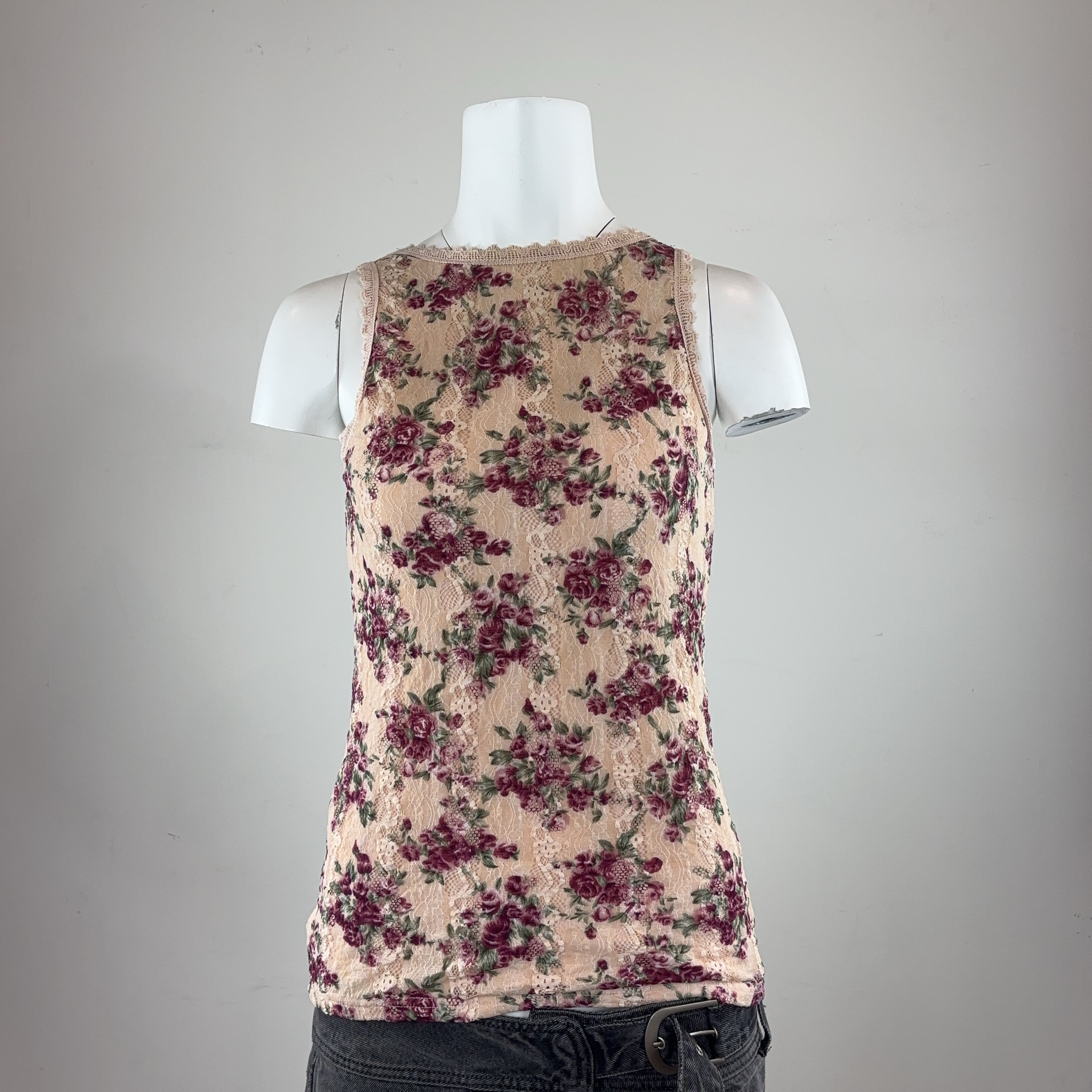 VINTAGE FLORAL TOP - SMALL