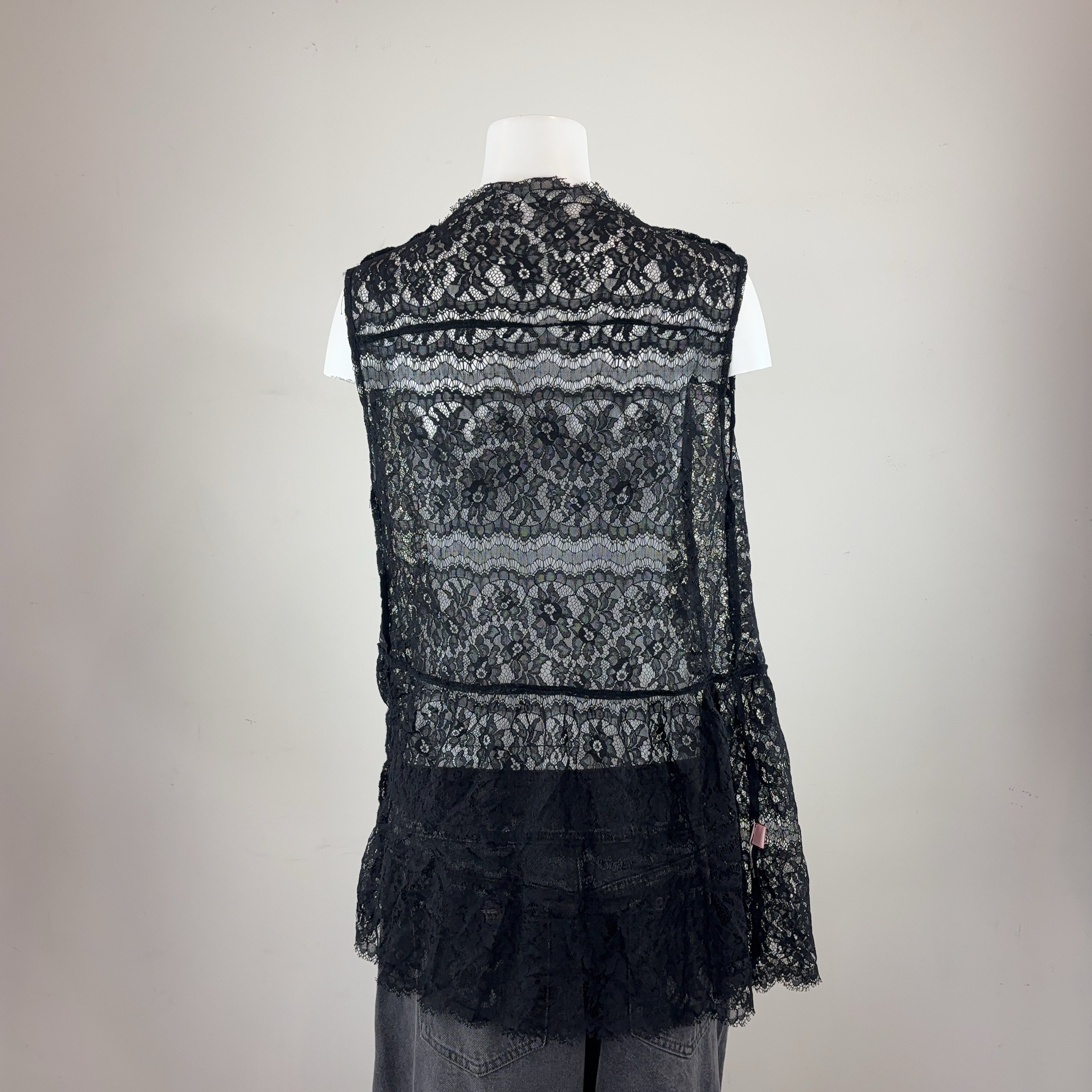 FLORAL LACE TOP - ONE SIZE