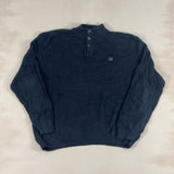 CHAPS BALCK KNIT - 2X LARGE