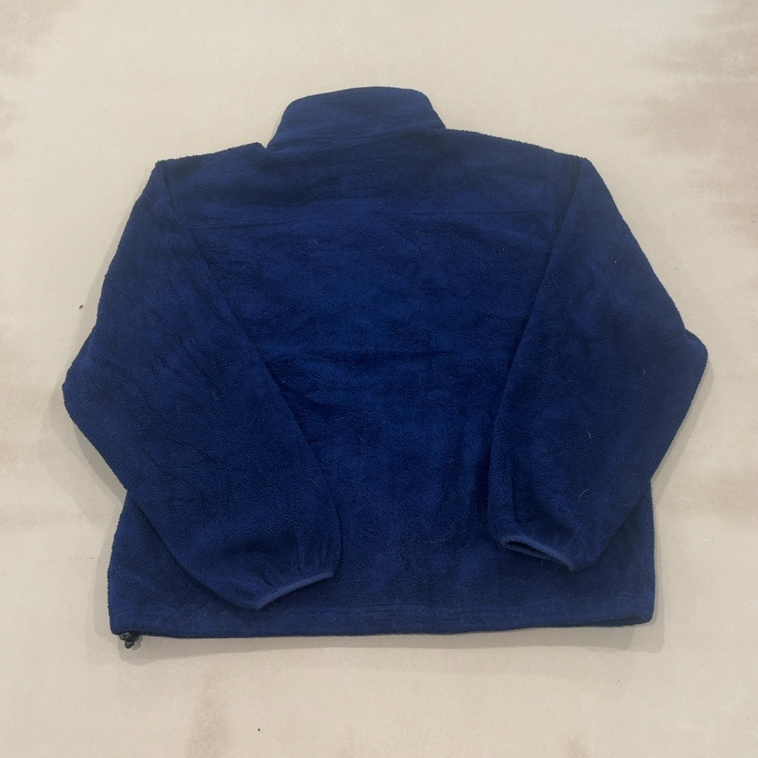 L.L.BEAN BLUE FLEECE - LARGE