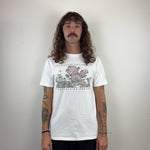 GRAPHIC WHITE TEE - MEDIUM