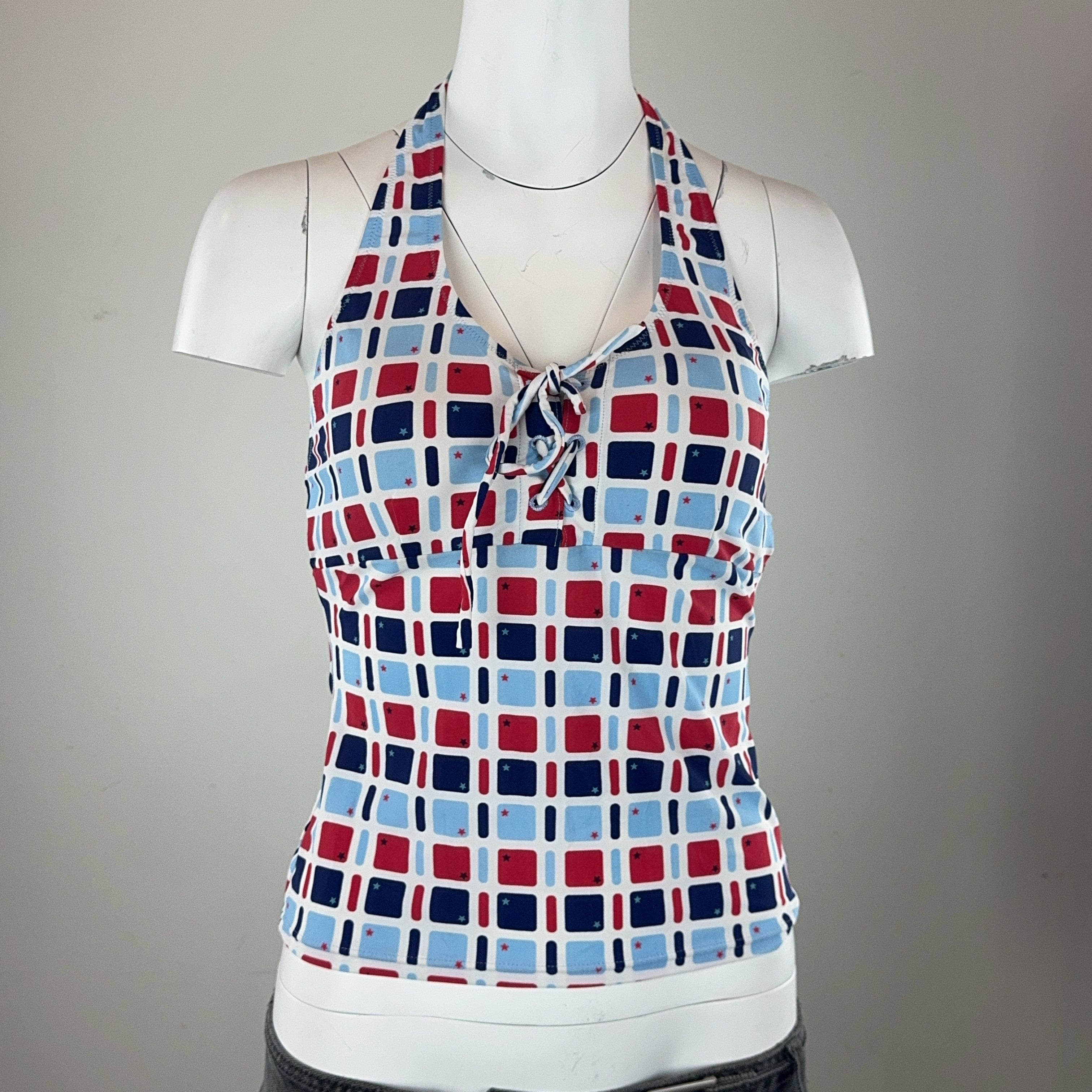 HALTER NECK TANKINI - SMALL