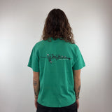 GREEN HAWAIIAN ISLAND CREATIONS TEE - MEDIUM