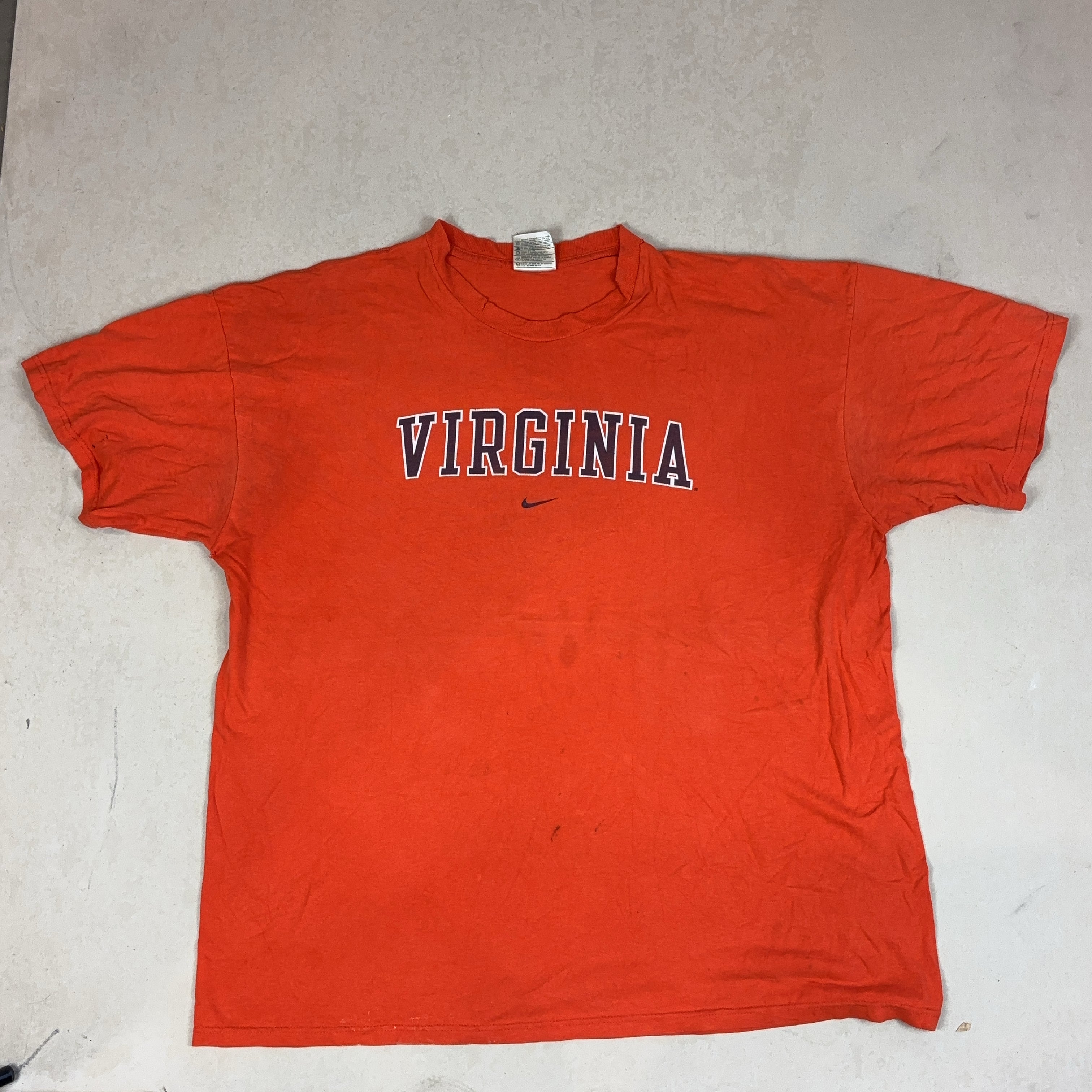 NIKE VIRGINIA TEE - 2X LARGE