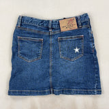 VINTAGE DENIM SKIRT - SMALL