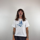 'BLUE HEALER' TEE - MEDIUM