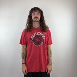 RIPCURL RED TEE - LARGE