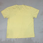 RALPH LAUREN PALE YELLOW TEE - MEDIUM
