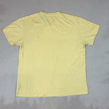 RALPH LAUREN PALE YELLOW TEE - MEDIUM