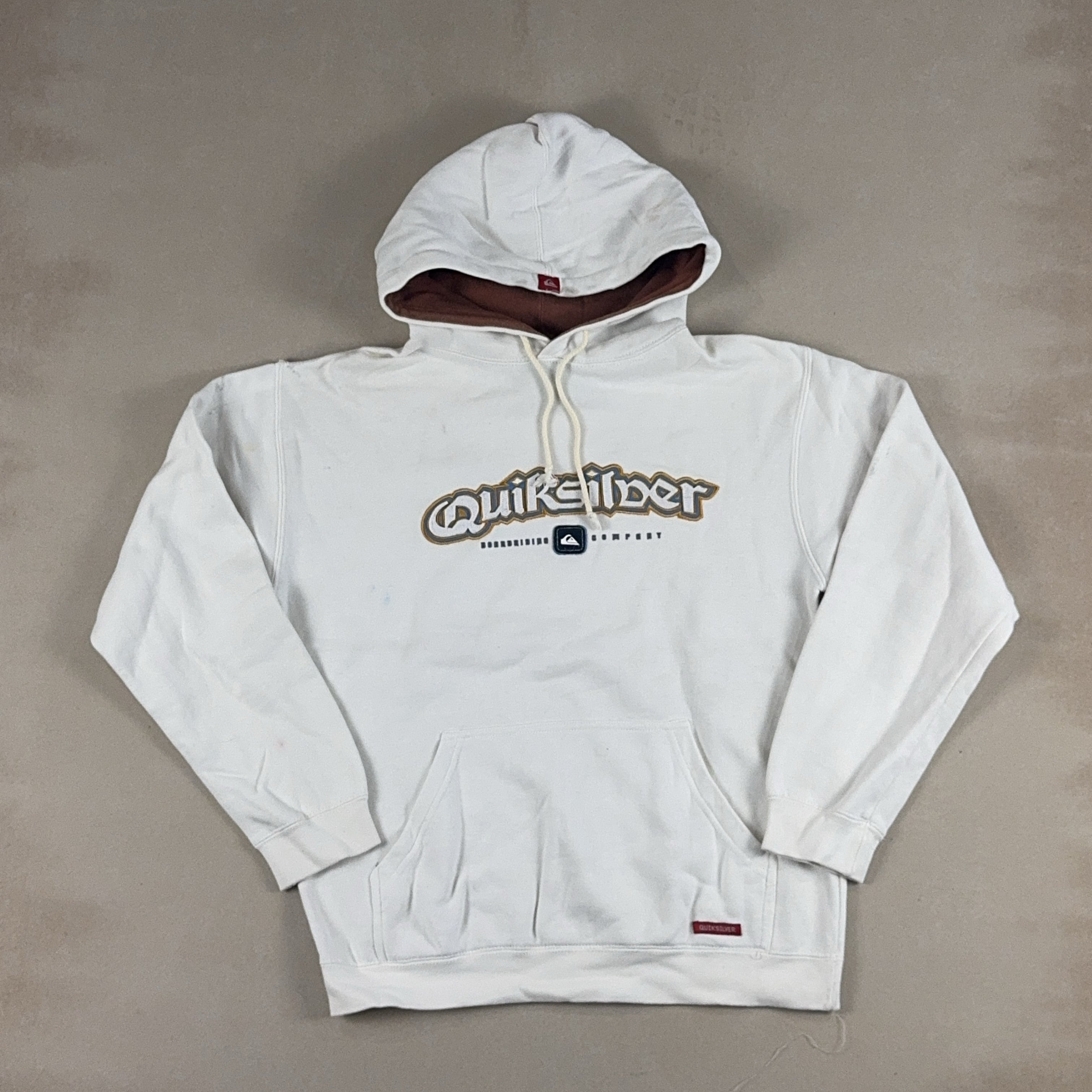 QUIKSILVER HOODIE - LARGE