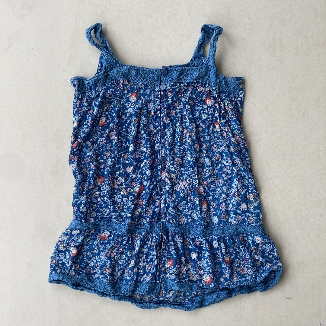 FLORAL BLOUSE - LARGE