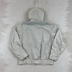 HILFIGER BEIGE HOOD JACKET - LARGE