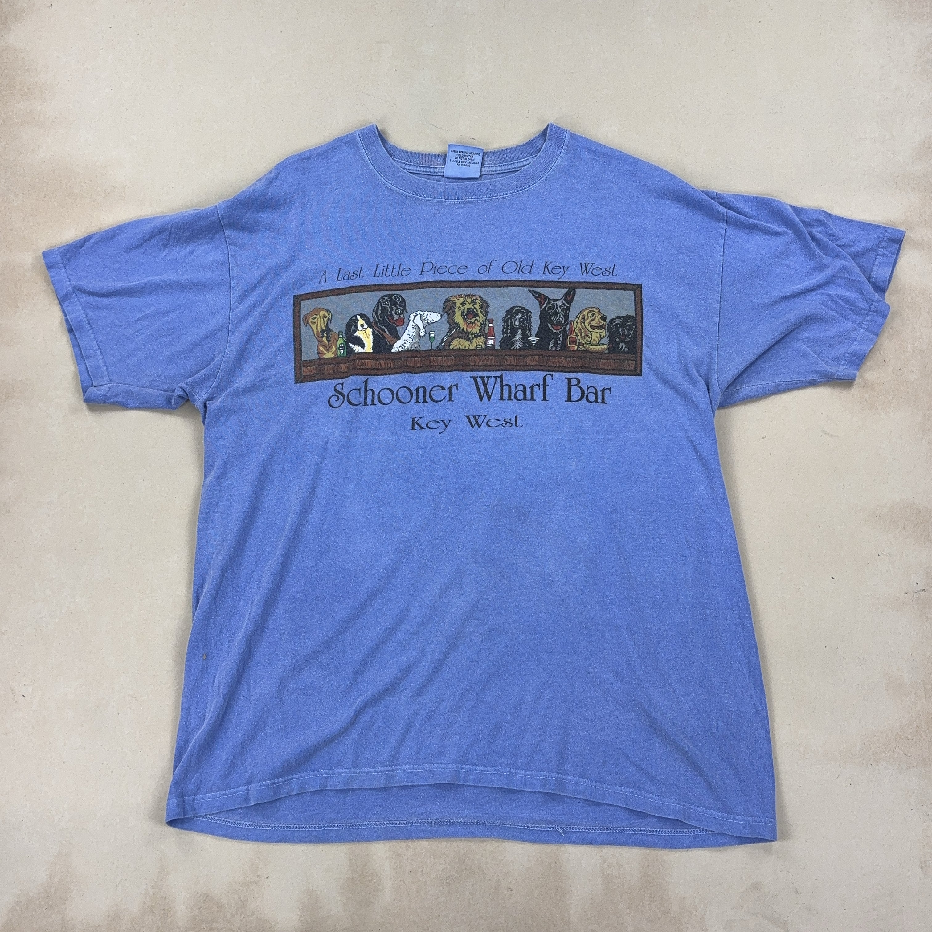 'SCHOONER WHARF BAR' TEE - X LARGE