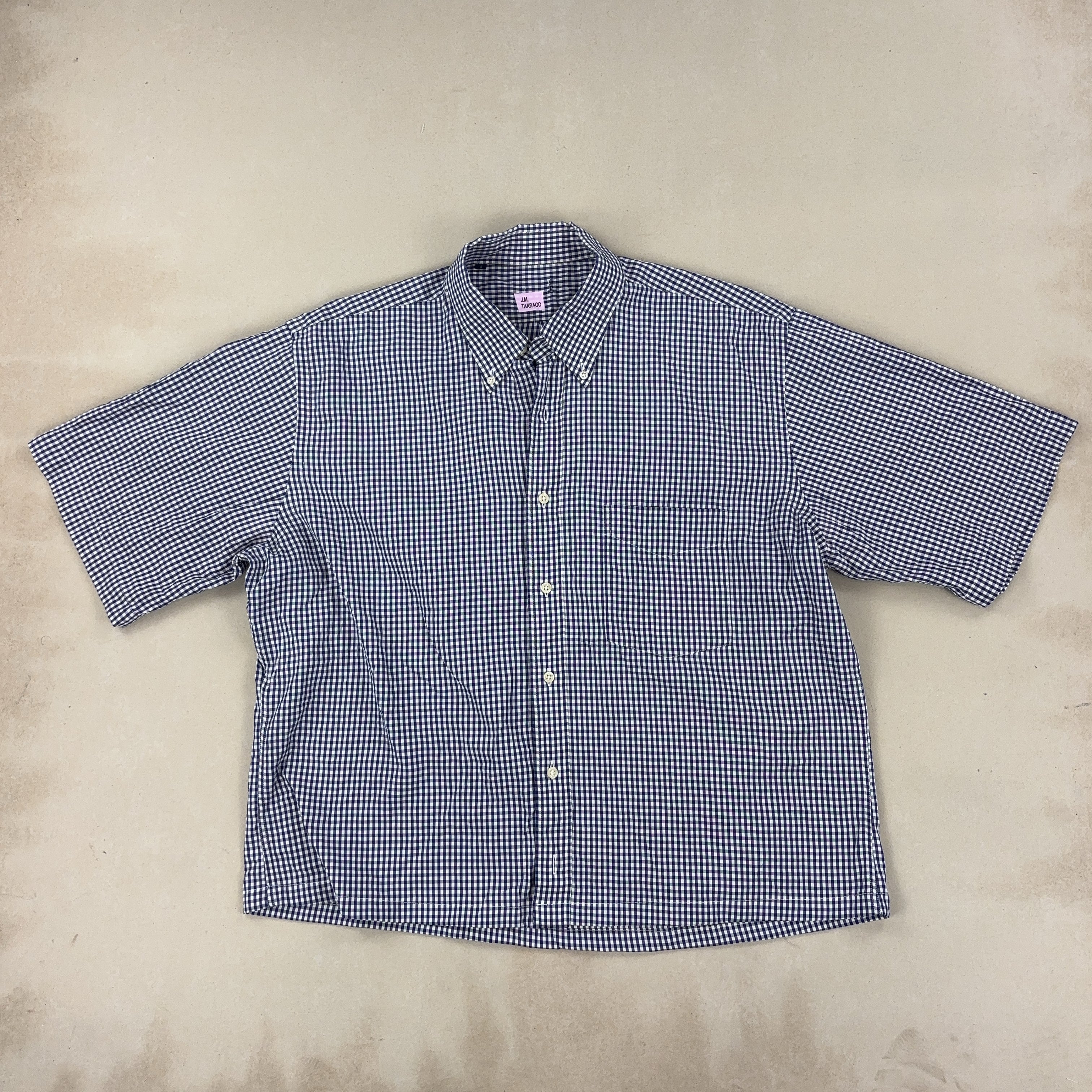 VINTAGE CHECKED SHIRT - SMALL