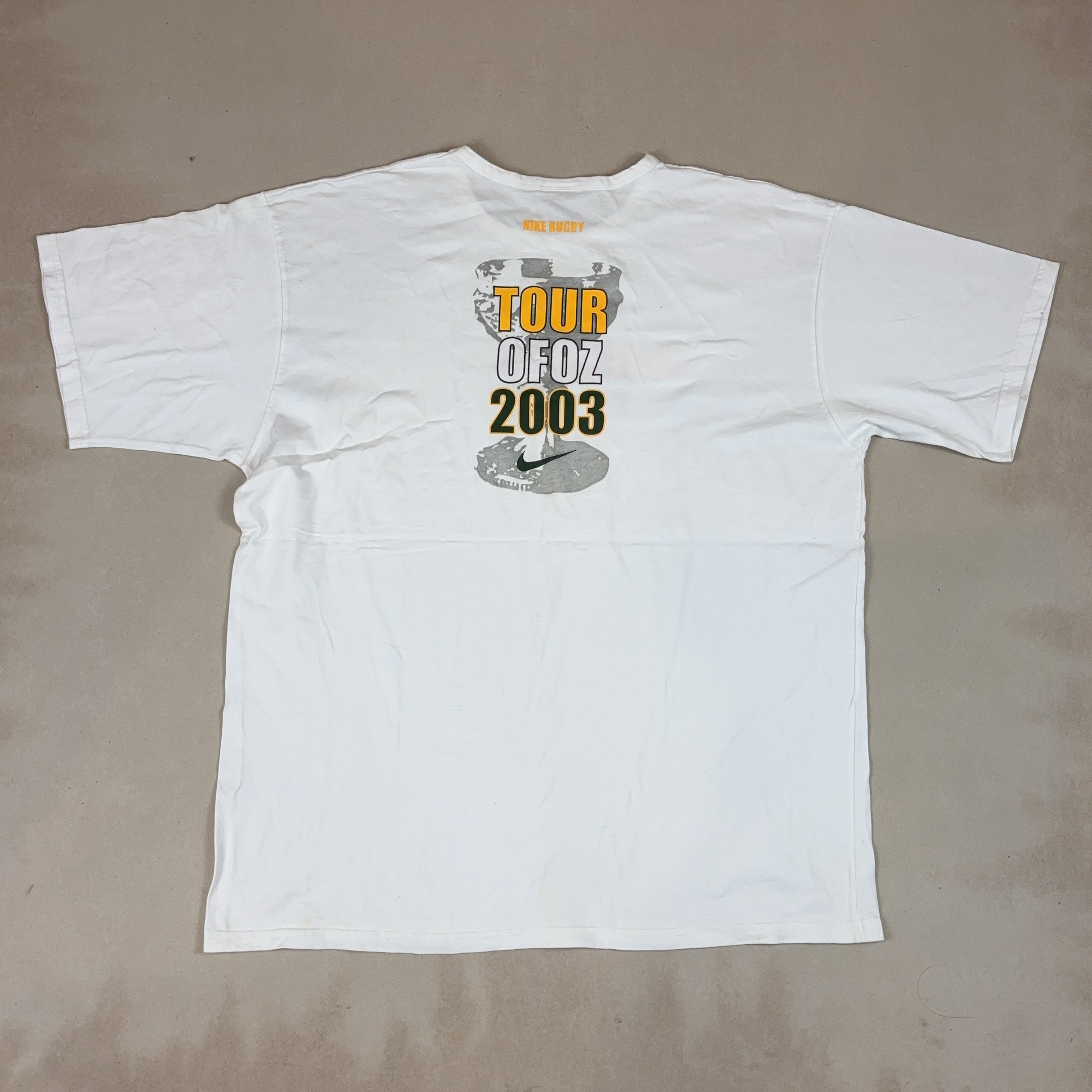 NIKE RUGBY AUSTRALIA TEE - 2X LARGE