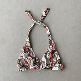 FLORAL BIKINI TOP - SMALL