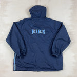 NIKE NAVY HOOD JACKET - X LARGE