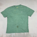 RALPH LAUREN GREEN TEE - MEDIUM