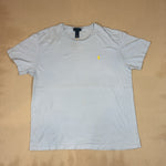 POLO RALPH LAUREN BABY BLUE TEE - LARGE