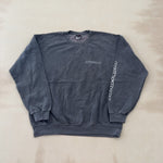QUIKSILVER GREY CREW - LARGE
