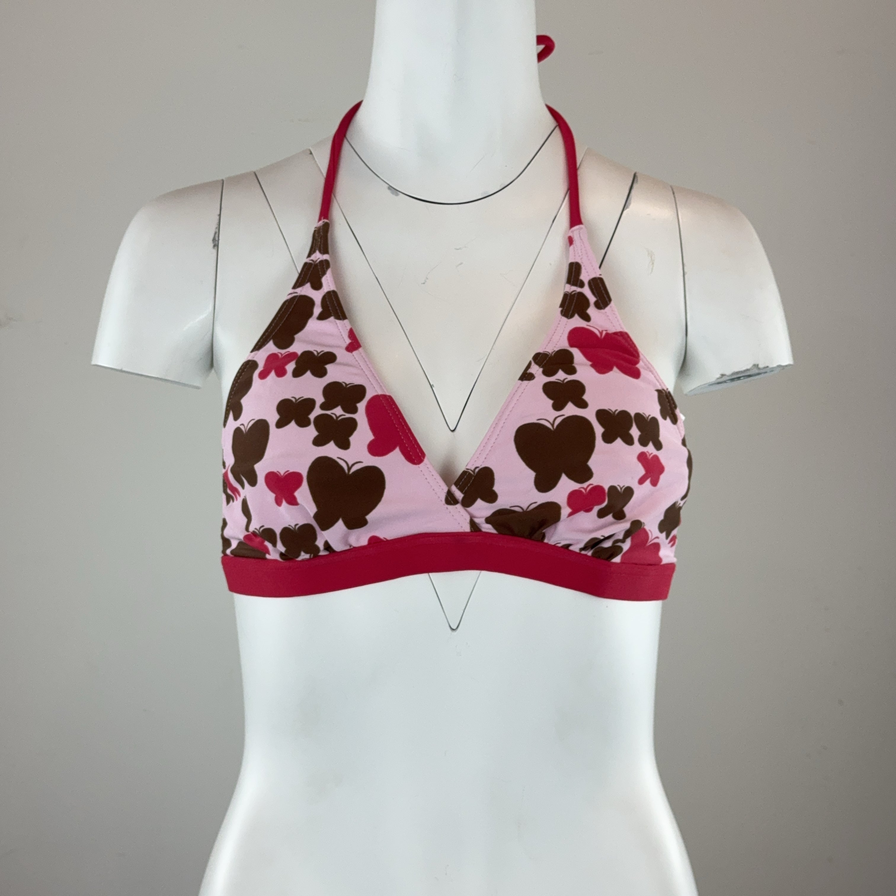 PRINTED BIKINI TOP - LARGE