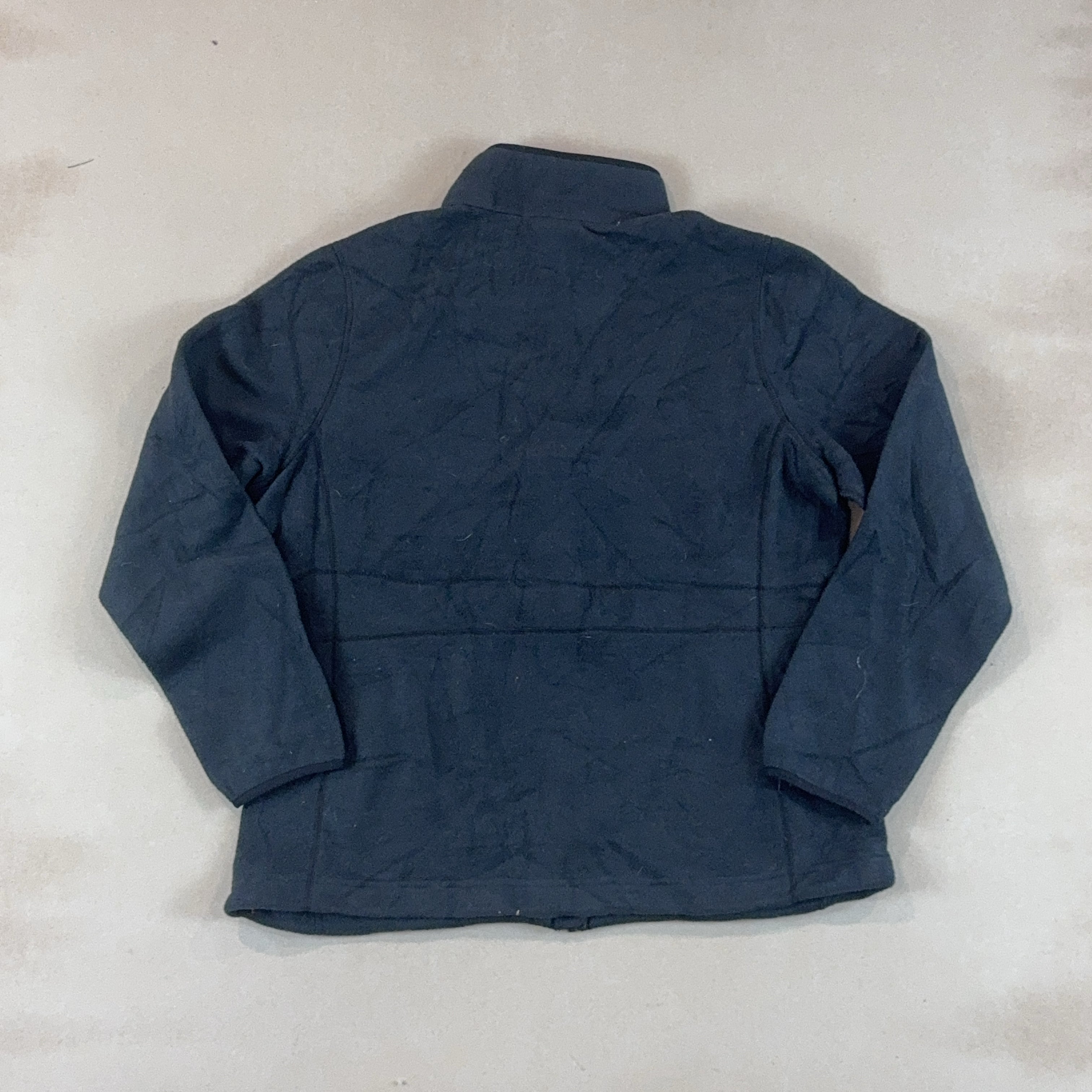 L.L.BEAN NAVY FLEECE - MEDIUM