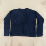 L.L.BEAN CABLE KNIT - MEDIUM