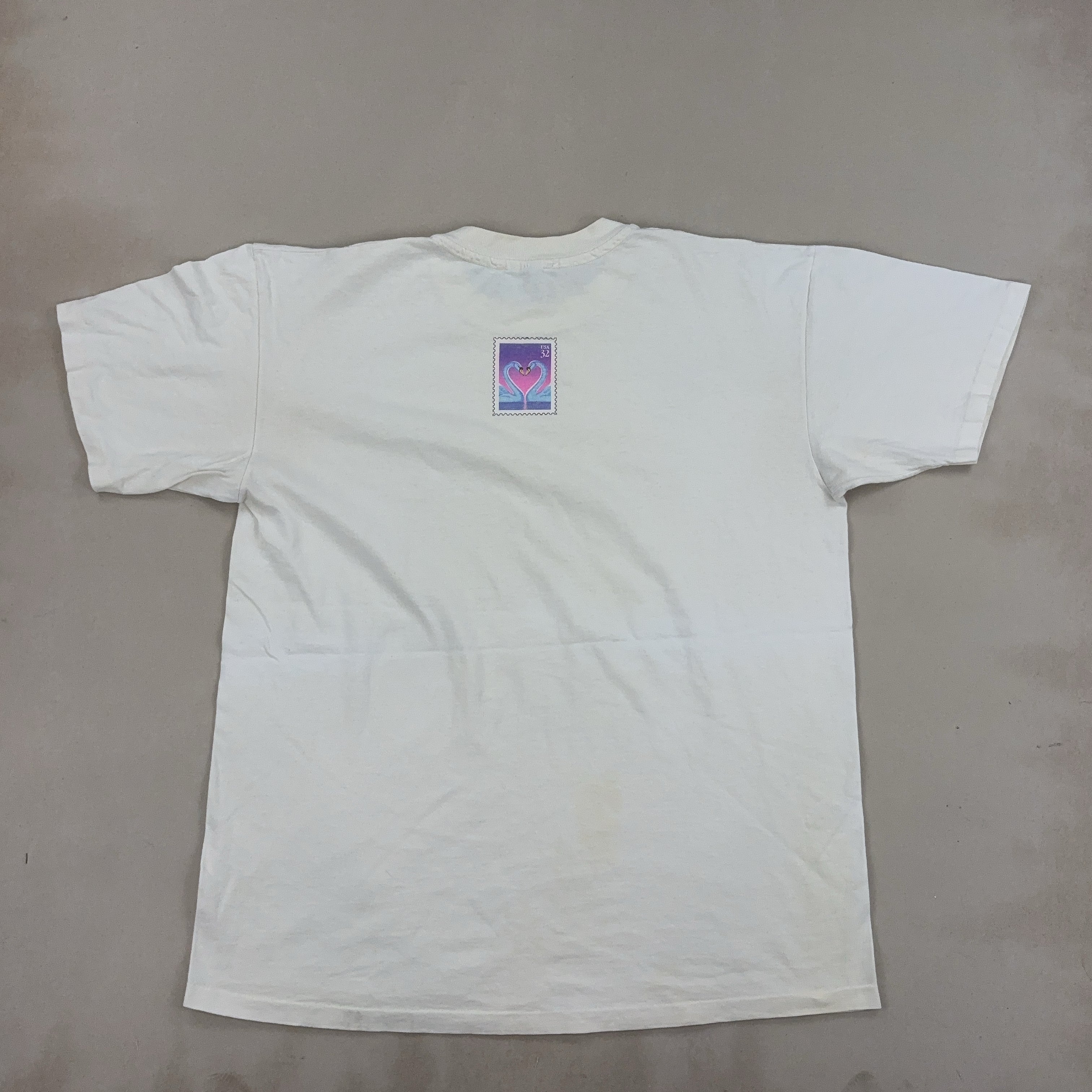 GRAPHIC OFF-WHITE TEE - MEDIUM