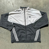 ADIDAS SPRAY JACKET BLACK/WHITE LARGE