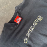 QUIKSILVER CREW BLACK SMALL